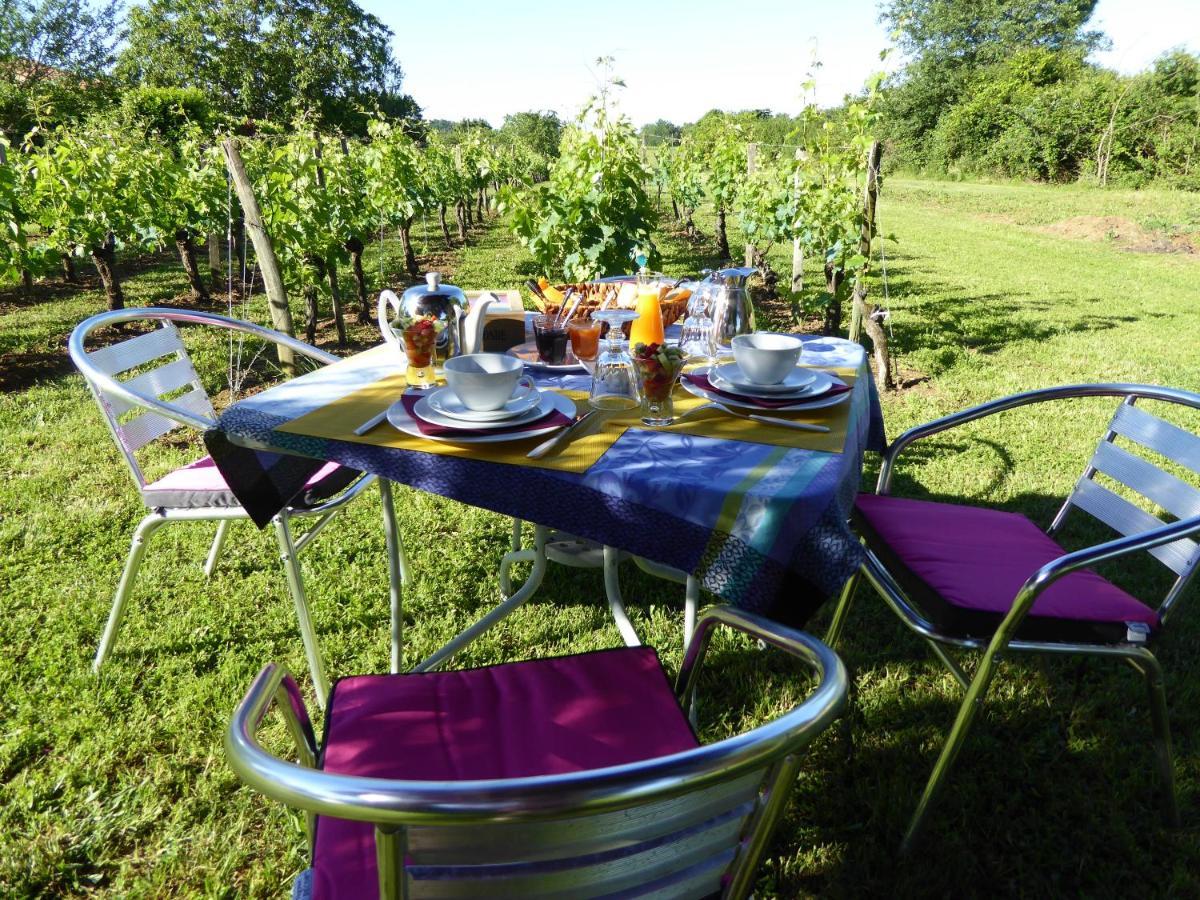 La Vigneraie De Laura Bed & Breakfast Sainte-Colombe  Екстериор снимка