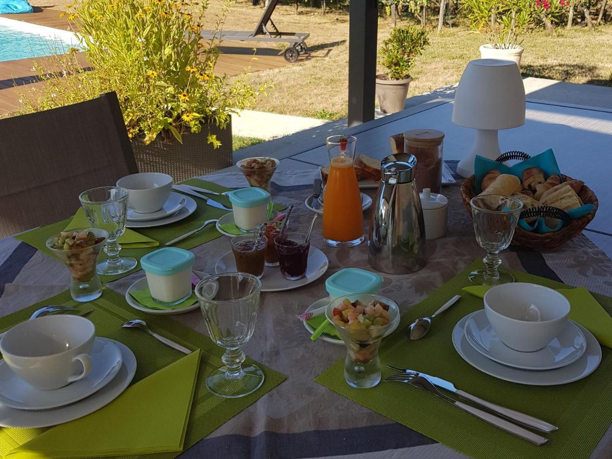 La Vigneraie De Laura Bed & Breakfast Sainte-Colombe  Екстериор снимка