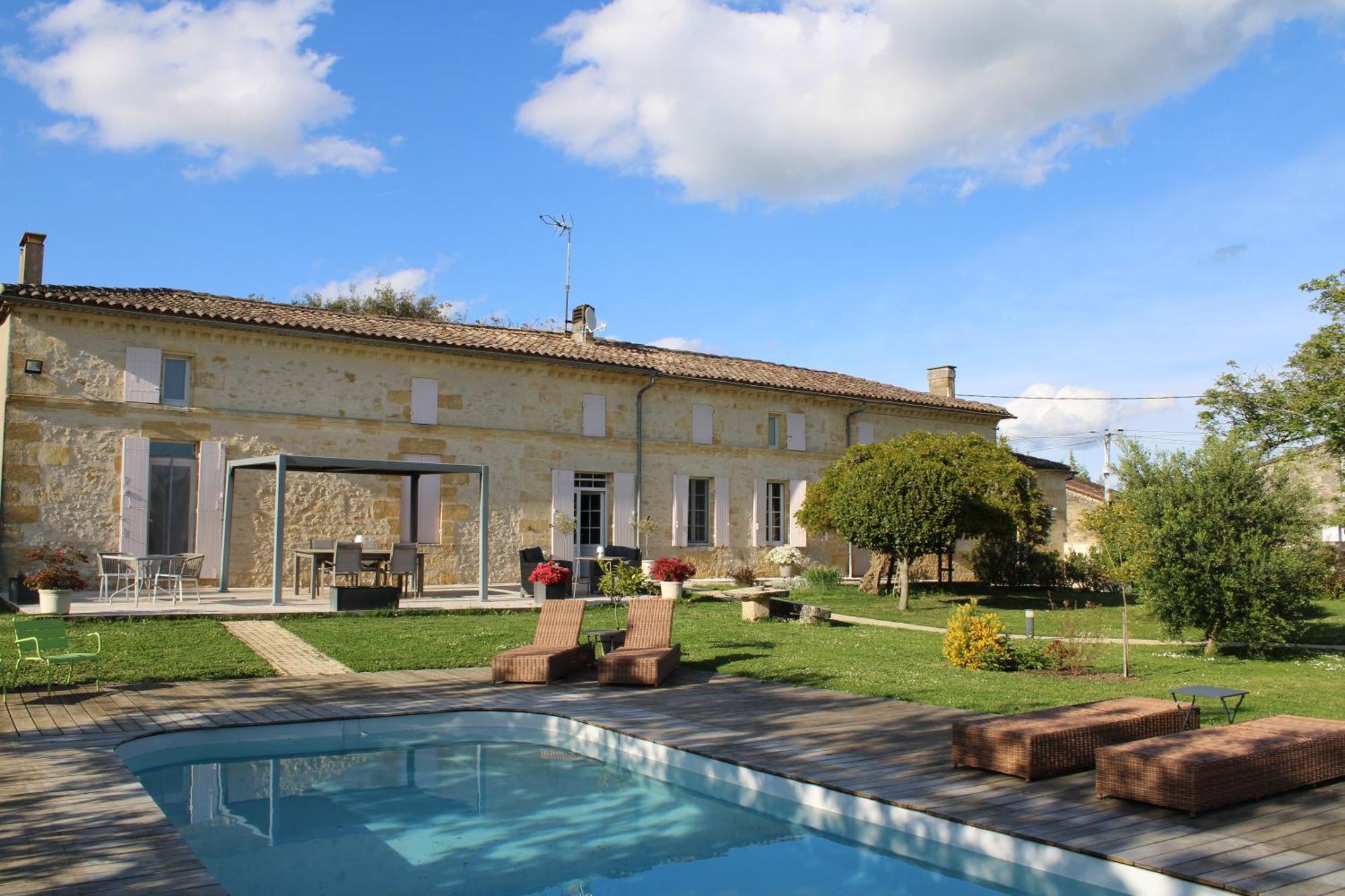 La Vigneraie De Laura Bed & Breakfast Sainte-Colombe  Екстериор снимка